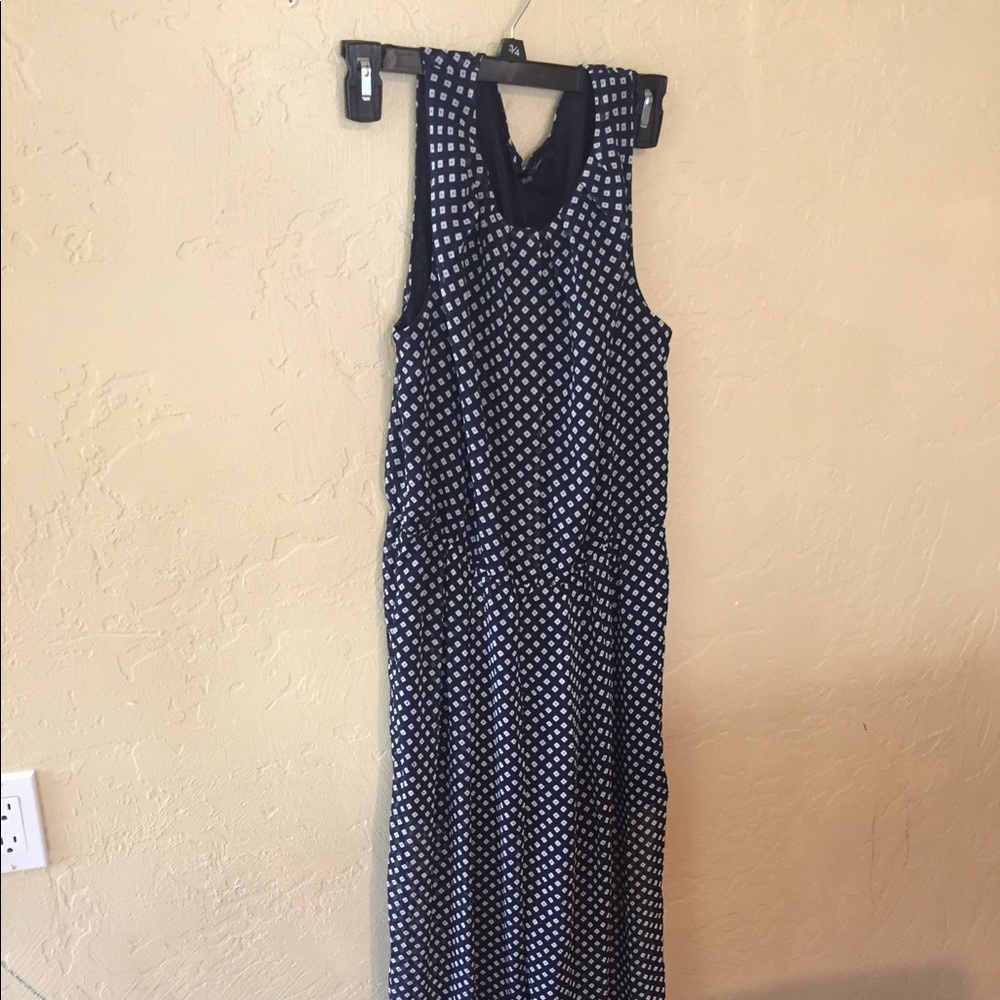 Blue jumpsuit